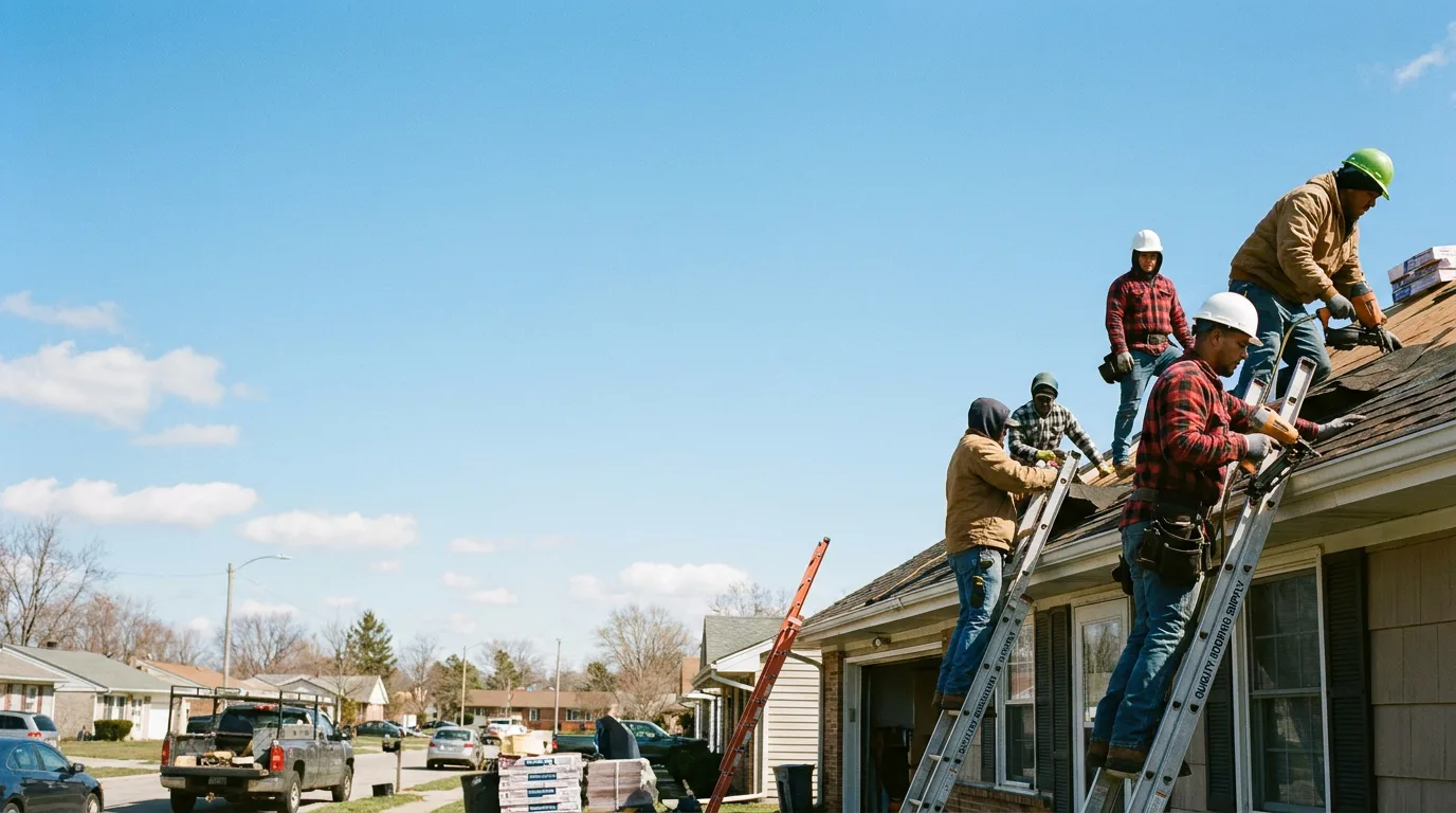 Roofing in Toulon, IL near me
